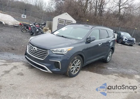2017 Hyundai Santa Fe Se z USA, uszkodzony, nr VIN KM8SMDHF4HU200053